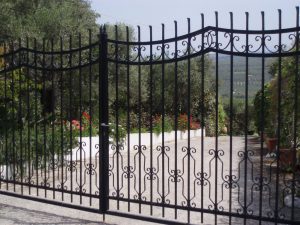 Entrance Gate to the Property